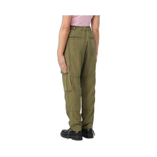 Bag Detail Work Casual Pants