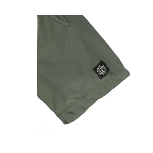 Stone Island Junior Compass-Motif Jersey Swim Shorts