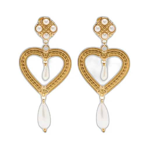 Heart-Shaped Earrings