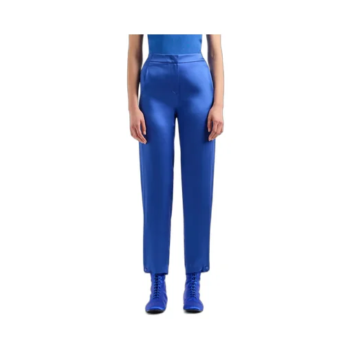 Giorgio Armani Elasticated Waist Satin Trousers