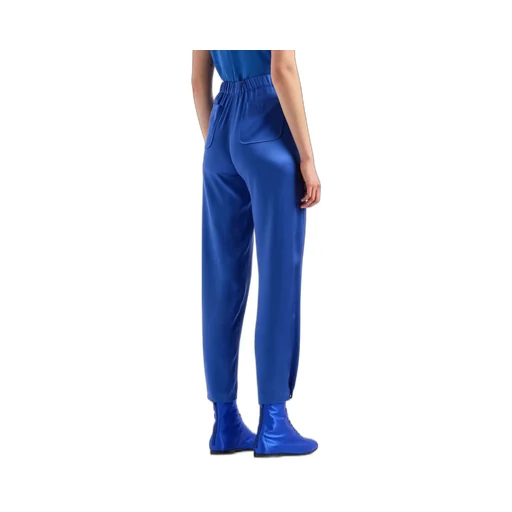 Giorgio Armani Elasticated Waist Satin Trousers