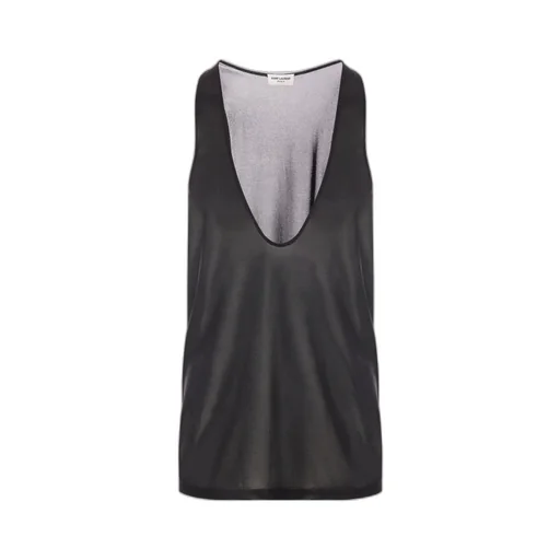 Scoop-Neck Sleeveless Tank Top