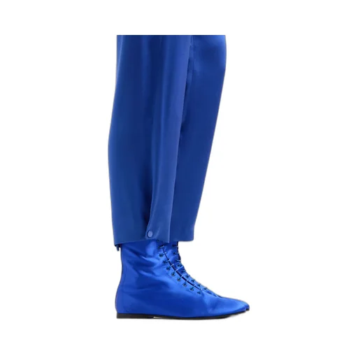 Giorgio Armani Elasticated Waist Satin Trousers