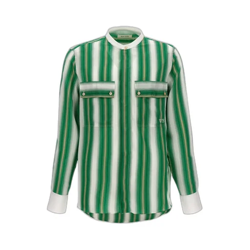 Wales Bonner Cadence Striped Long-Sleeved Shirt