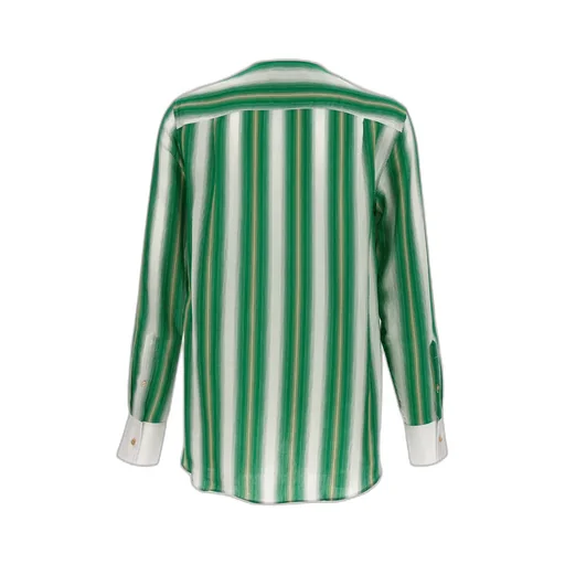 Wales Bonner Cadence Striped Long-Sleeved Shirt