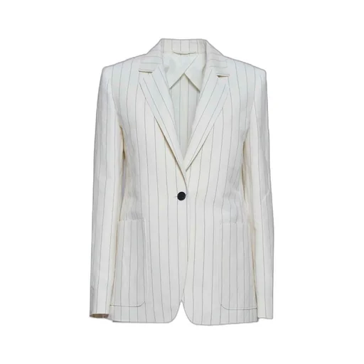 Max Mara Striped Single-Breasted Jacket