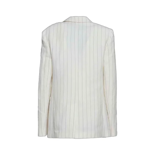 Max Mara Striped Single-Breasted Jacket