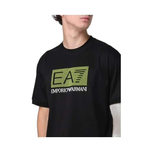 Open-Necked Black Shirt