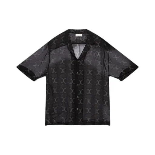 Dries Van Noten Geometric Printed Short Sleeved Shirt