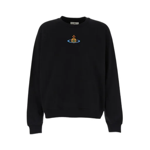 Orb-Embroidered Cotton Sweatshirt