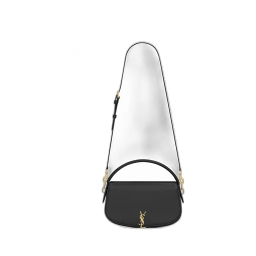 Saint Laurent Voltaire Logo Plaque Shoulder Bag