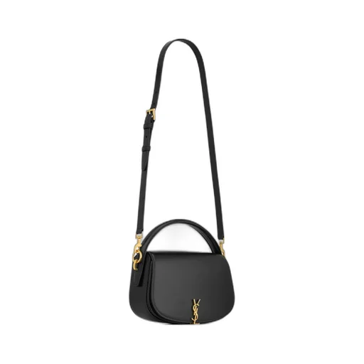Saint Laurent Voltaire Logo Plaque Shoulder Bag
