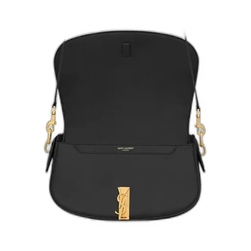 Saint Laurent Voltaire Logo Plaque Shoulder Bag