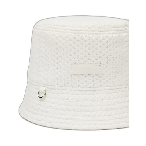 Jacquemus Le Bob Belo Cable Knit Bucket Hat