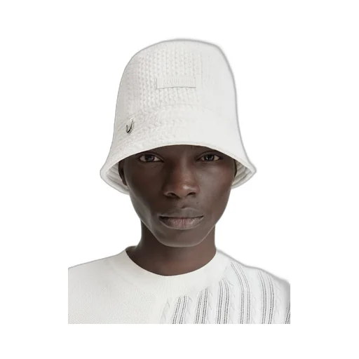 Jacquemus Le Bob Belo Cable Knit Bucket Hat