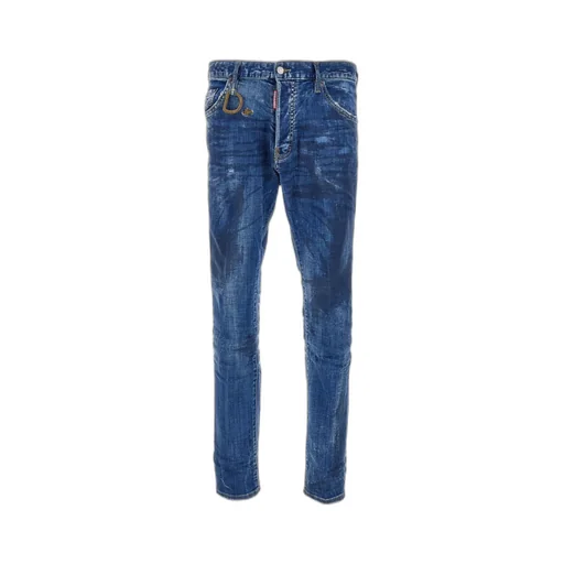 Dsquared2 Distressed Cool Guy Slim-Fit Jeans