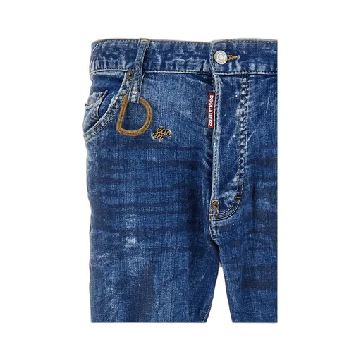Dsquared2 Distressed Cool Guy Slim-Fit Jeans