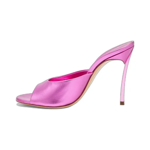 Blade Flash100Mm Patent-Leather Mules