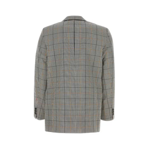 Marni Single-Breasted Checked Blazer