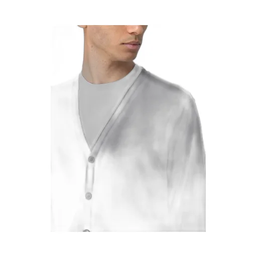 V-Neck Buttoned Cardigan