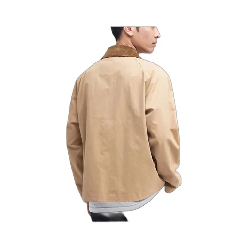 Gabardine Press-Stud Jacket
