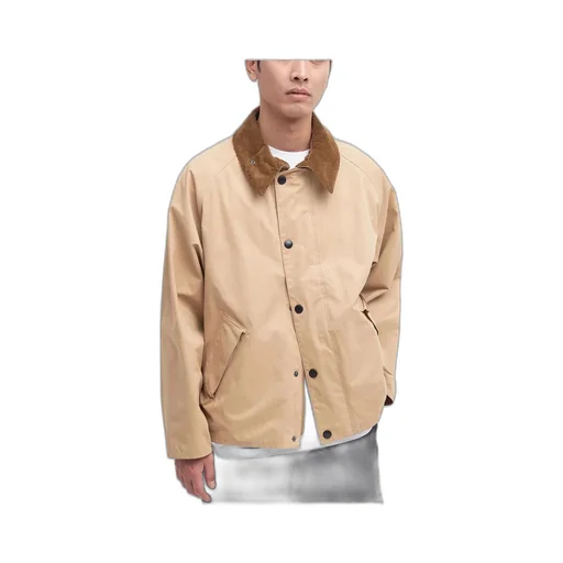 Gabardine Press-Stud Jacket