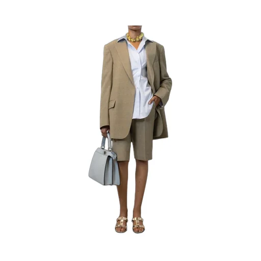 Dries Van Noten Checked Bermuda Shorts