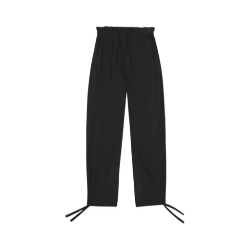 Ganni Drawstring Elastic Waist Trousers
