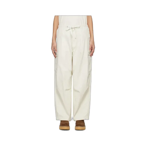 Drawstring Waist-Edge Casual Pants