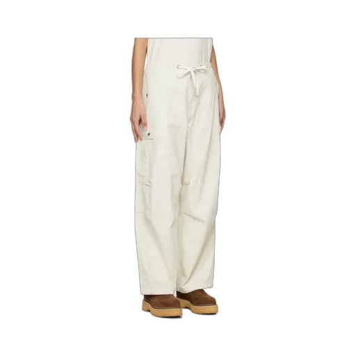 Drawstring Waist-Edge Casual Pants