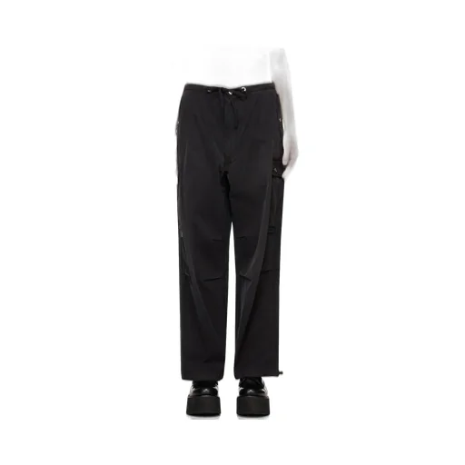 Drawstring Waist-Edge Casual Pants