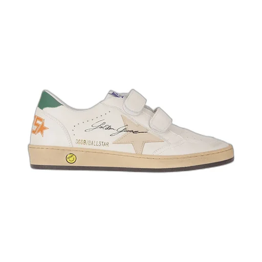 Golden Goose Kids Ball Star Touch-Strap Sneakers