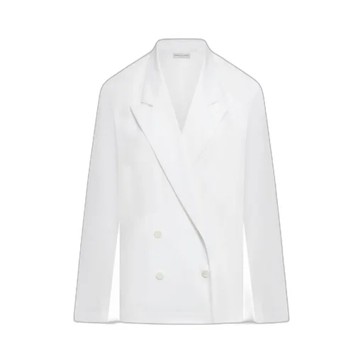 Dries Van Noten Double-Breasted Long-Sleeved Blazer
