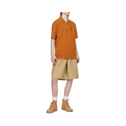 Bold Fox Head Cotton Polo Shirt