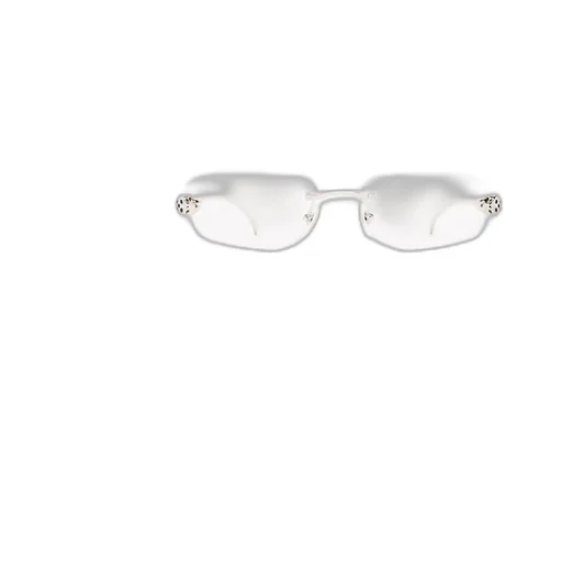 Cartier Rectangle Frameless Glasses