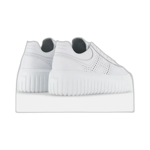 Hogan Logo-Perforated Chunky Sneakers