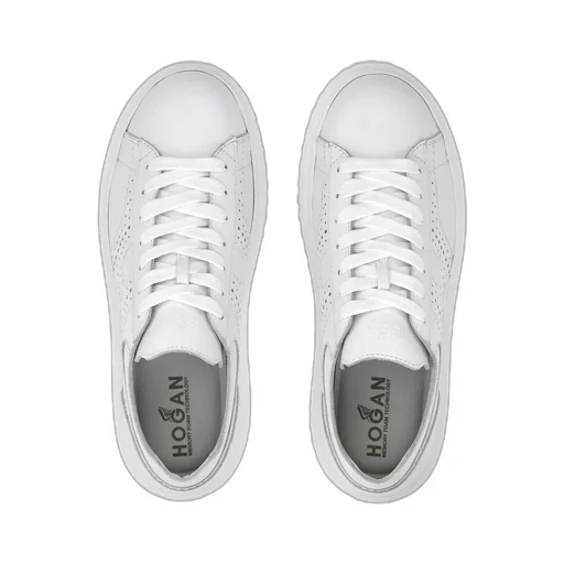 Hogan Logo-Perforated Chunky Sneakers