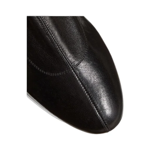 Khaite The Apollo Round Toe Ankle Boots
