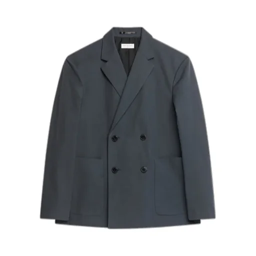 Double-Breasted Suit Jacket