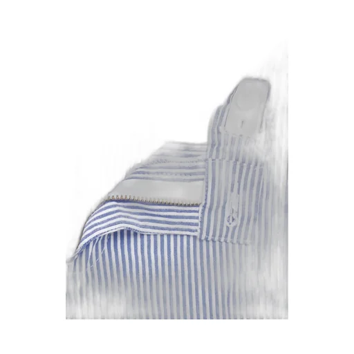 Striped Stretch-Cotton Shorts