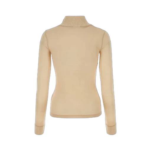 CourrÈGes Reedition Second Skin High Neck Top