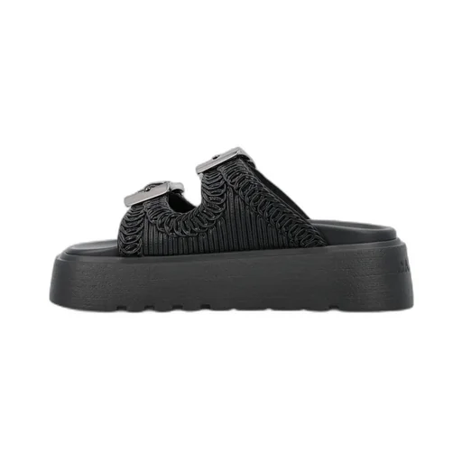 Casadei Double-Strap Slip-On Sandals