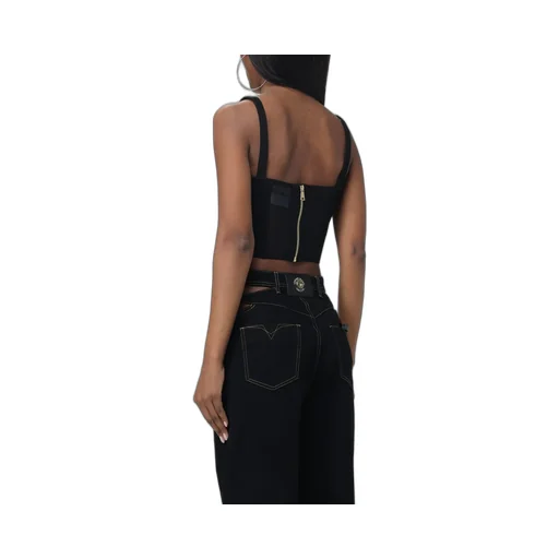Buckle-Straps Corset Tank Top