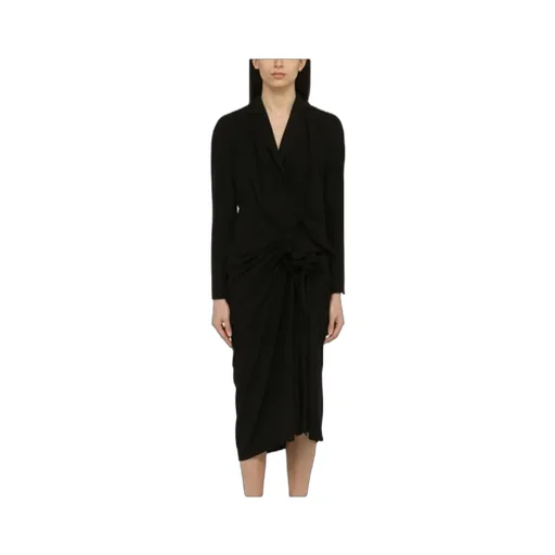 Dries Van Noten Cut-Out Back Midi Dress