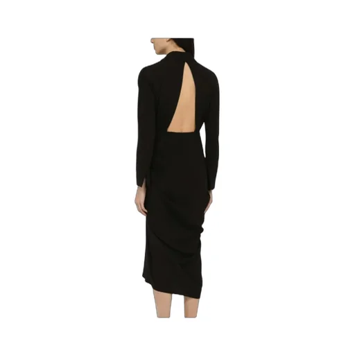 Dries Van Noten Cut-Out Back Midi Dress