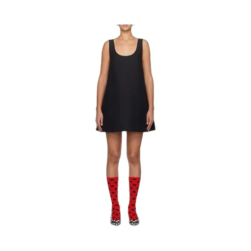 Sleeveless Cotton Minidress