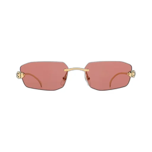 Cartier Geometric Frame Sunglasses