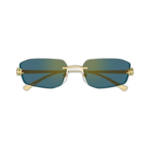 Cartier Geometric Frame Sunglasses