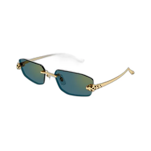 Cartier Geometric Frame Sunglasses