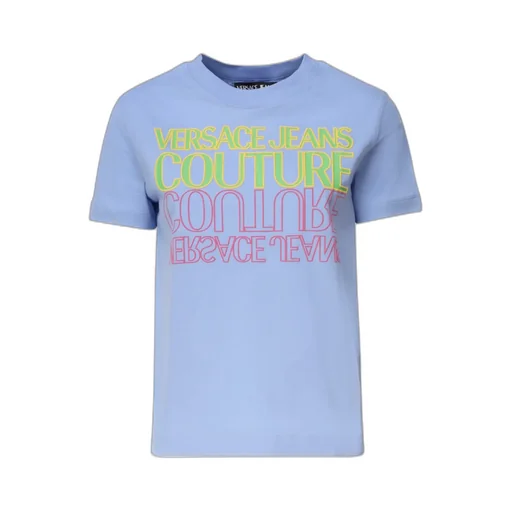 Versace Jeans Couture Logo Printed Crewneck T-Shirt